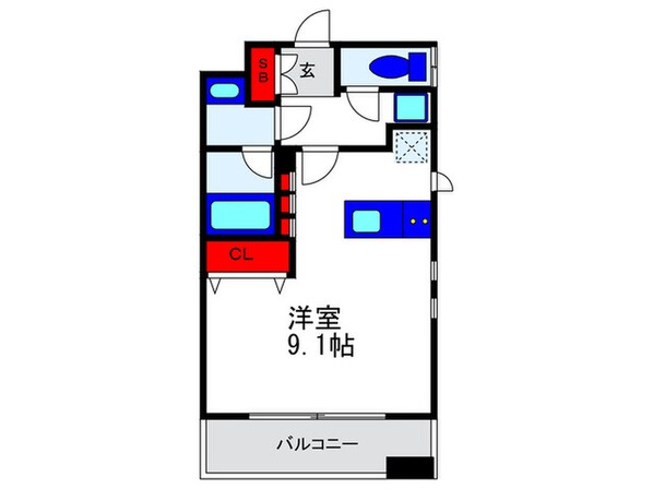 ゲートコート豊中の物件間取画像